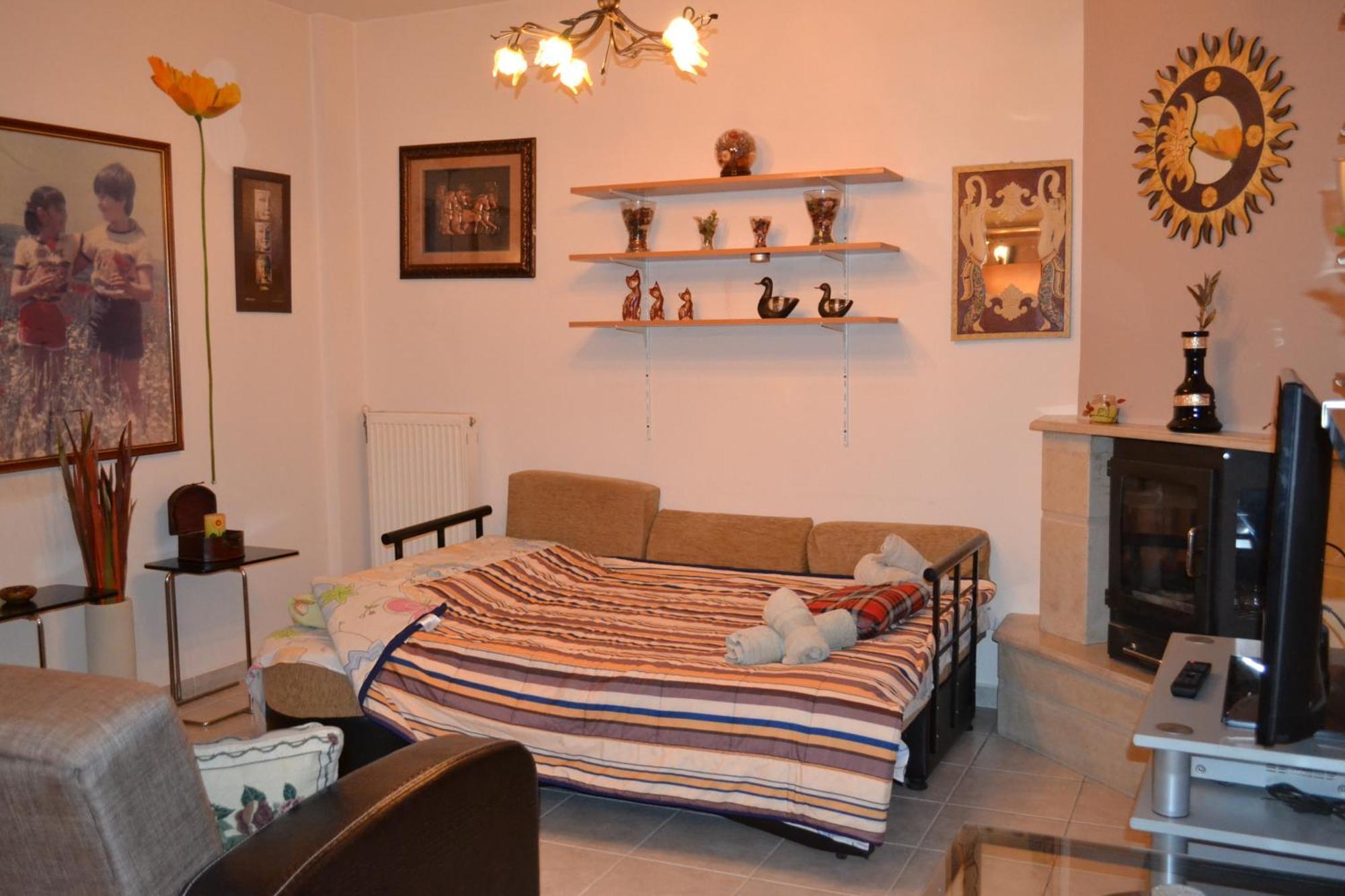 Apartmán Vasiliki'S Cosy House Nea Michaniona Exteriér fotografie